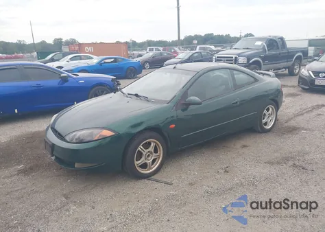 1999 Mercury Cougar V6 из США, поврежденный, VIN 1ZWFT61L7X5636286